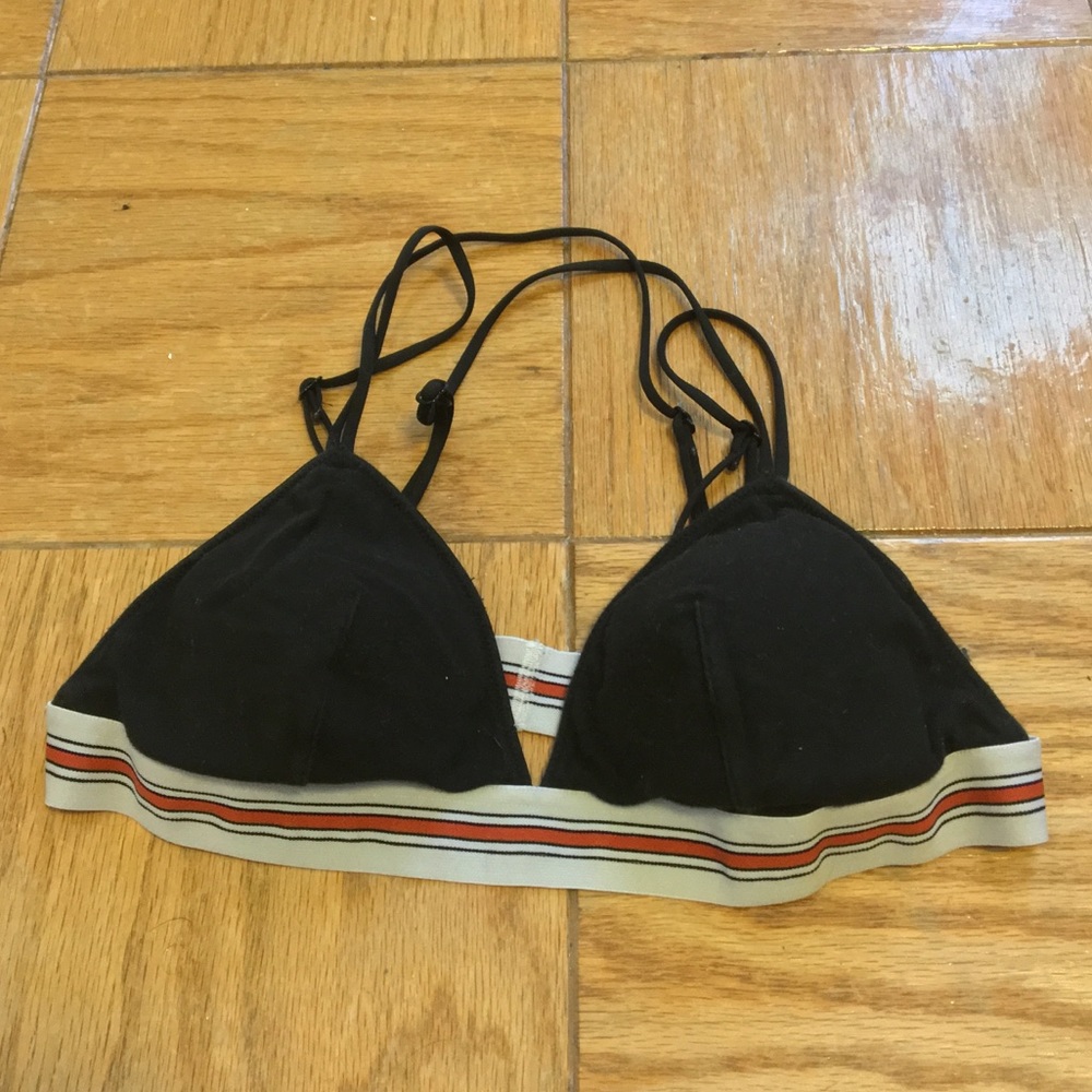 Victoria’s Secret Black strappy bralette
